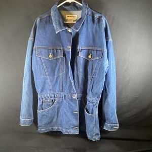 Northwest Blue Company Denim Chore Jacket Size L